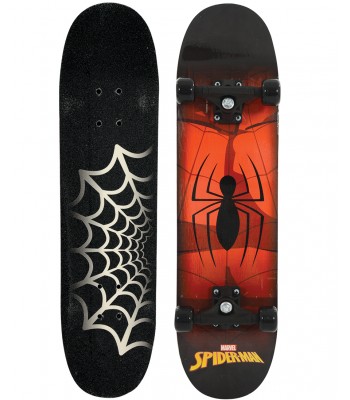 Παιδική Σανίδα-Πατίνι Spiderman Skateboard, Μαύρο-Κόκκινο, KSC-003