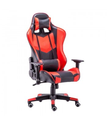 Shopmore Καρέκλα Gaming MN180° Μαύρο- Κόκκινο GA-211R